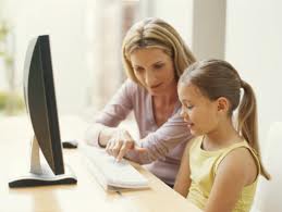 monitor child's online behavior
